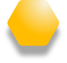 hexagonal yellow icon